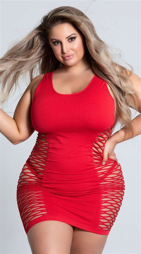 Long For Love In This Sexy Plus Size Tank Dress Featuring A Scoop