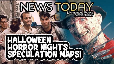 Halloween Horror Nights Speculation Maps YouTube