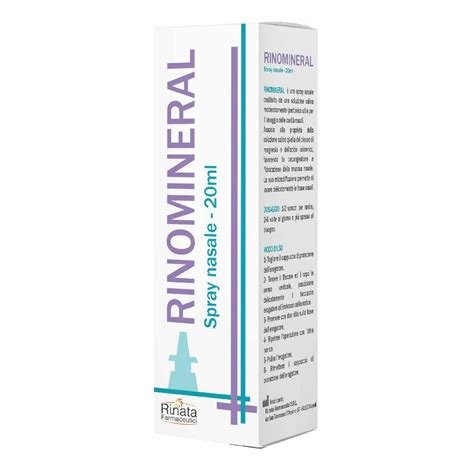 Rinomineral Spray Nasale Ml Ml Redcare