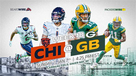 Live score updates and highlights from Packers vs. Bears in Week 18