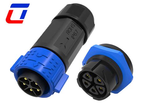 Circular 5 Pin Waterproof Connector 30A IP67 Circular Connectors