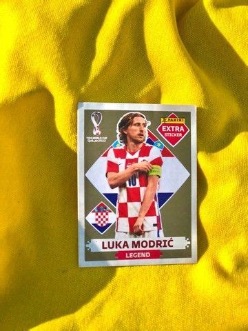 Figurinha Legend Gold Luka Modric Hobbies e coleções Norte Águas