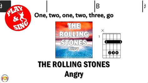 The Rolling Stones Angry Fcn Guitar Chords Lyrics