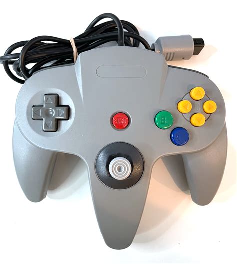 Gray Retro Nintendo 64 N64 Controller The Game Island