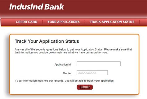 How To Check Indusind Bank Credit Card Application Status Indbankguru