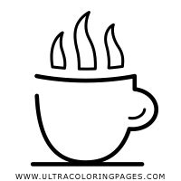 Dibujo De Taza De Café Para Colorear Ultra Coloring Pages