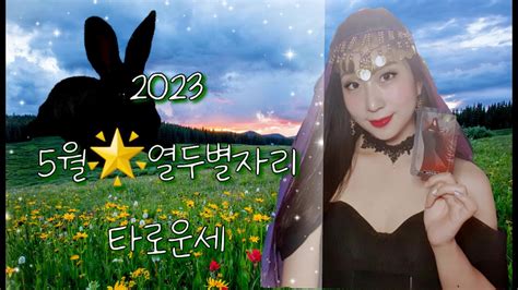 2023년🌟5월 열두별자리 타로운세 By 포춘텔러fionar Youtube