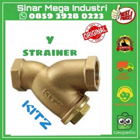 Jual Y Strainer KITZ Asli Kuningan Ukuran 1 Inch Jakarta Barat