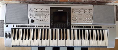 Yamaha Psr 3000 Silver Keyboard Synth Reverb Canada