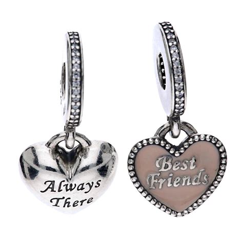 Pandora Silver Cubic Zirconia Best Friends Charm 791950cz Thejewelhut