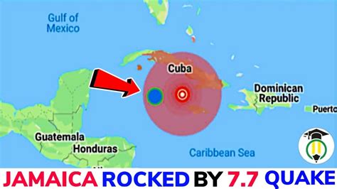 Jamaica And Cayman Rocked By 7 7 Earthquake 🇯🇲 Youtube