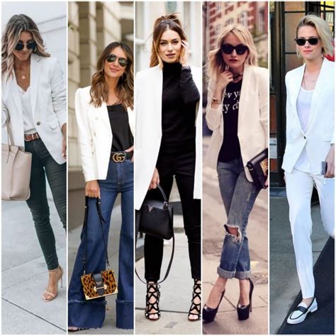 Como Combinar Blazer Blanco 2025 Outfits Mujer Muy Trendy