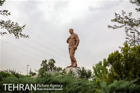 رونمایی از تندیس سردار شهید حاج قاسم سلیمانی آژانس عکس تهران