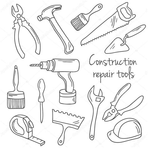 Mechanic Tools Drawing at GetDrawings | Free download