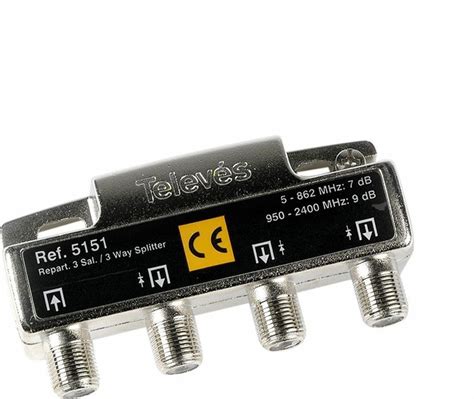 Televes F 3W Splitter 5 2400 Mhz Skroutz Gr