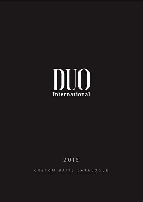 Duo International Catalogue 2015 By Duo Coltd Issuu