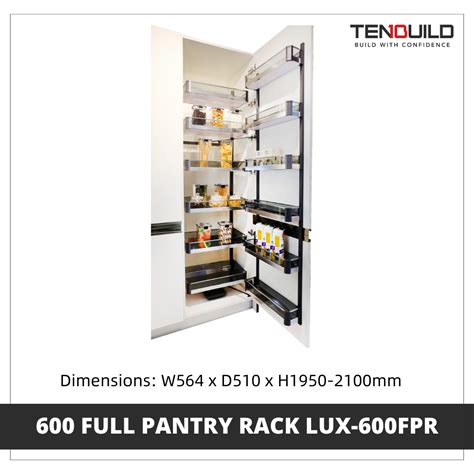 Tenbuild 600 Full Pantry Rack LUX 600FPR Lazada PH