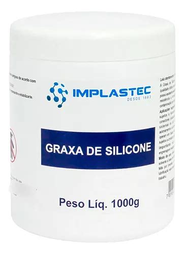 Pasta T Rmica De Silicone Branca Implastec Pote Kg Frete Gr Tis