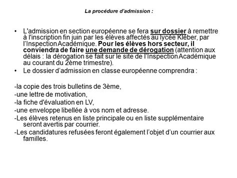 Lettre De Motivation Pour Integrer Une Classe Europ Enne Exemple De