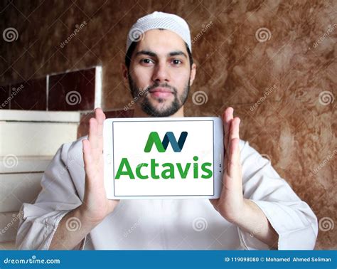 Actavis Generics Pharmaceuticals Company Logo Editorial Image Image