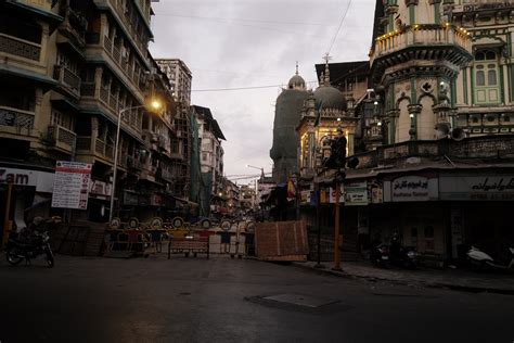 In Photos Mumbais Famed Mohammed Ali Road Is Uncharacteristically