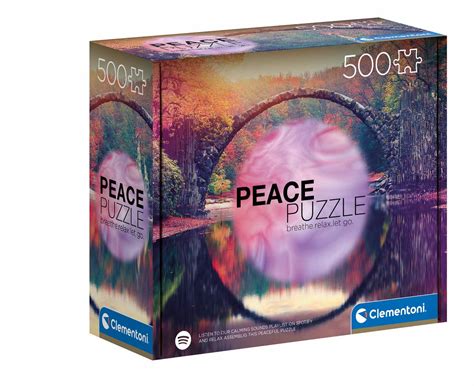 Peace Puzzle The Bridge 500 Pieces Clementoni Puzzle Warehouse