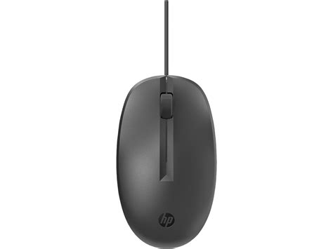 Hp 125 Mouse With Cable 265a9aa Usb Black 410025440005 Hewlett