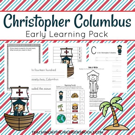 Christopher Columbus Activities And Unit Study Resources Christopher