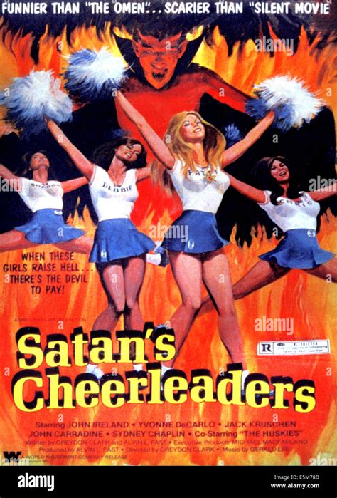 Satans Cheerleaders 1977 Stock Photo Alamy