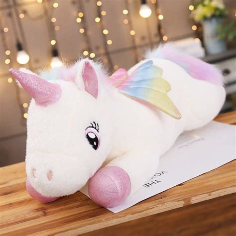 Peluche Licorne 70 CM Pégase Jouet Plush Boutiques