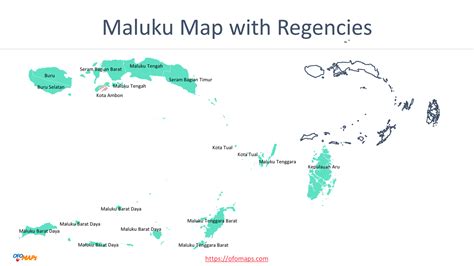 Maluku Indonesia Map