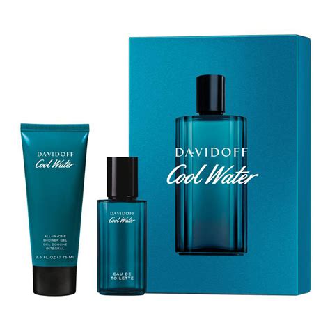 Davidoff Cool Water Men zestaw woda toaletowa 40 ml żel pod