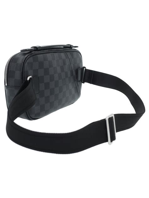 【louis Vuitton】ルイヴィトン『ダミエ グラフィット アンブレール』n41289 メンズ ボディバッグ 1週間保証【中古