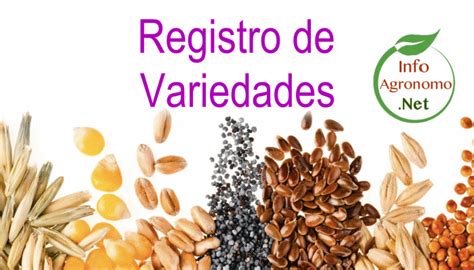 Registro de variedades en México InfoAgronomo