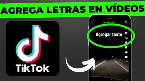 Como Agregar Letras A Un Vídeo De Tiktok Fácil En 2024 Añade Texto En Tik Tok Youtube