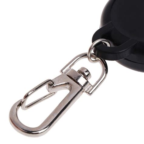 Fishing Zinger Retractor Key Ring Holder Retractable Cm Steel Cable