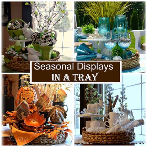 Dining Delight How To Create Seasonal Displays In A Tray