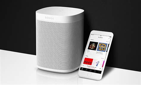 Sonos One l enceinte connectée avec assistant vocal intégré Blog Domadoo