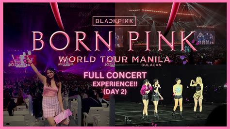 Full Concert Blackpink World Tour Manila Day 2 Bulacan Philippines 💗🖤 Its Elle 104 Youtube