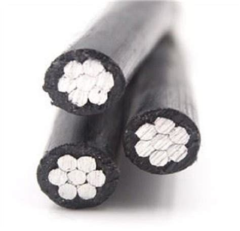 Aluminum Xlpe Insulated Acsr Conductor Mm Abc Cable China Aerial