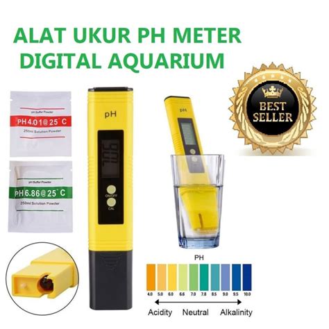 Jual Alat Ukur Ph Air Aquarium Alat Ukur Ph Meter Digital Hidroponik