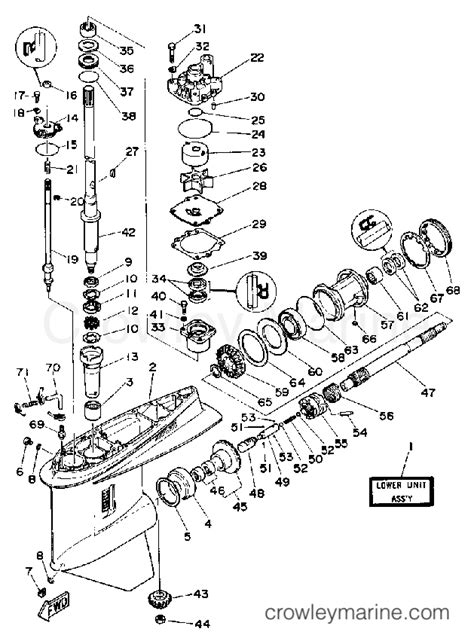 Lower Drive Outboard V Excel V Excelxg Crowley Marine