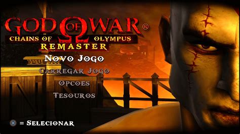 Primeira Vez Zerando God Of War Chains Of Olympus Remaster Psp