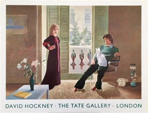 David Hockney Original Posters Mr And Mrs Clarks