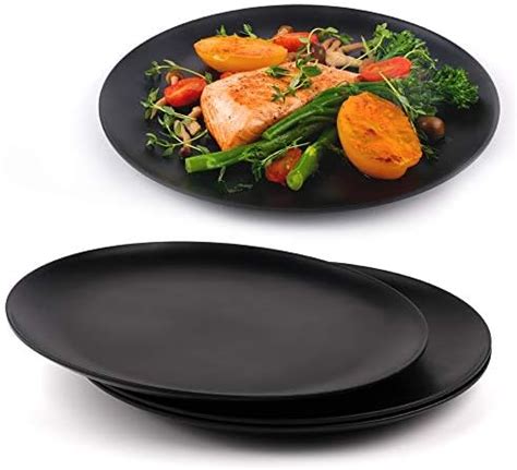 Amazon BonNoces 10 Inch Matte Porcelain Dinner Plate Elegant