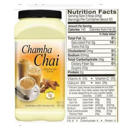 Te Chamba Chai 1.8 Kg | Carulla