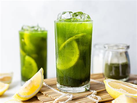 Sugar Free Matcha Lemonade Recipe Foodaciously