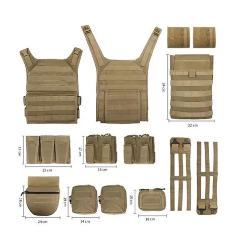 Quick Release Chaleco Tactico Plate Carrier Bullet Proof Vest