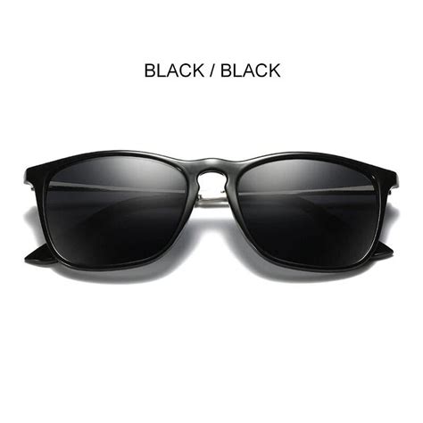 Simprect Polarized Sunglasses For Men 2023 Luxury Brand Designer Square