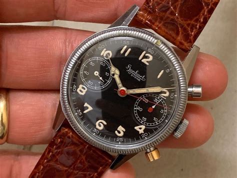 Vintage Hanhart Chronograph Flyback K Kaufen Auf Ricardo